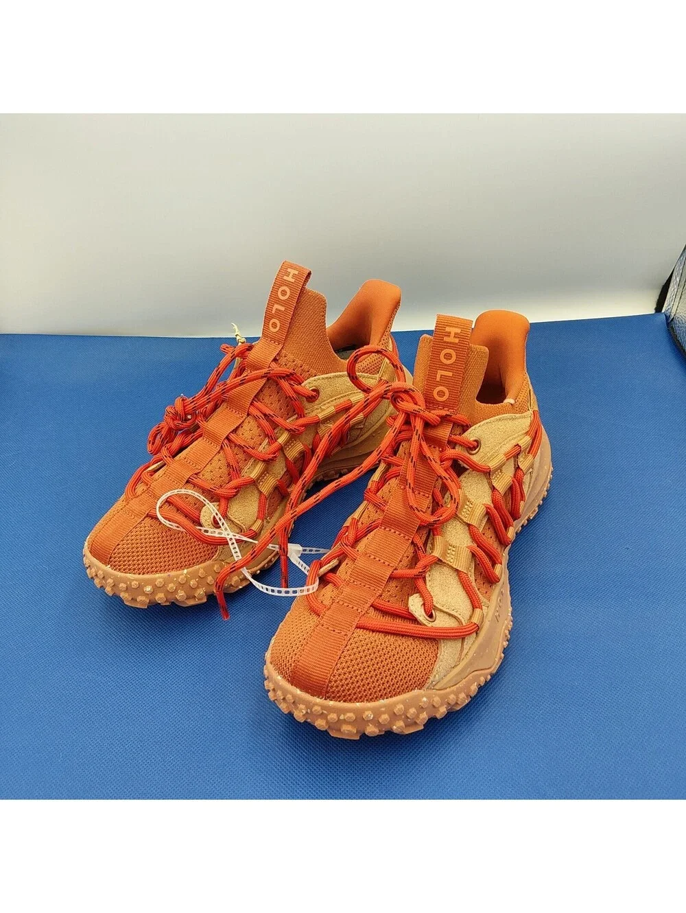 HOLO Footwear Women Zeus Terracotta Trail, Hiking Sneakers, Size 16, NWT, No Box